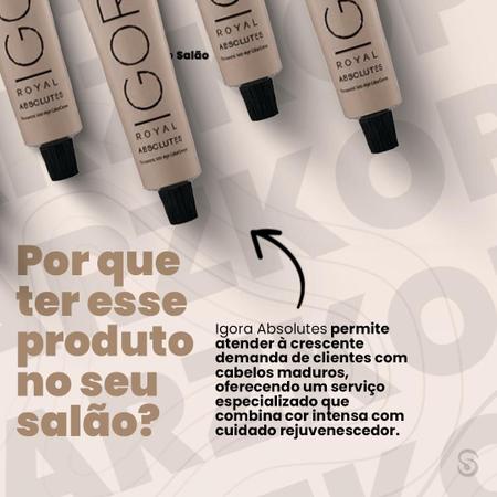 Imagem de Schwarzkopf Igora Absolutes Coloração 7/450  Louro Médio Bege Dourado 60ml