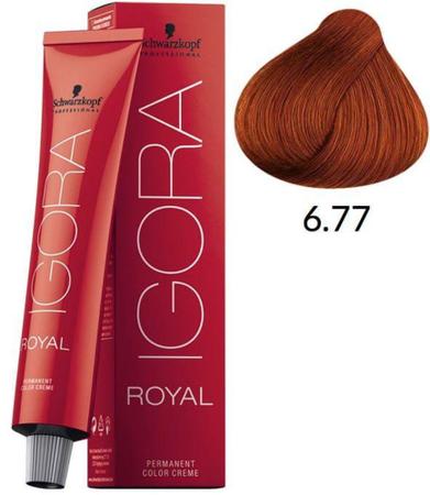 Igora Royal Tintura - 6.77 - LOURO ESCURO COBRE EXTR : .com