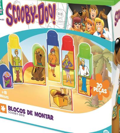 Imagem de Scooby Doo Blocos De Montar 30 Pçs 454 - Supertoys