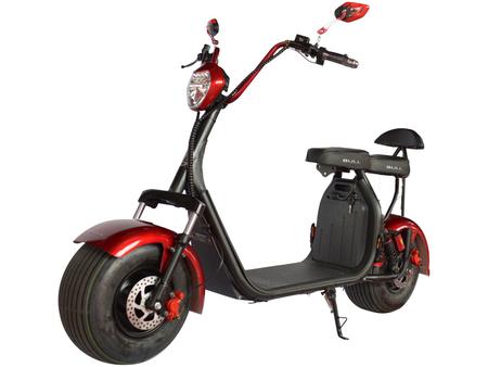 Scooter elétrica tem jeitão de moto grande, Automania