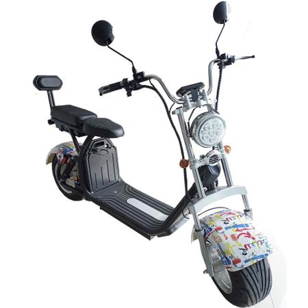 Moto Elétrica Adulto 2000w Scooter Patinete Motorizado Bateria