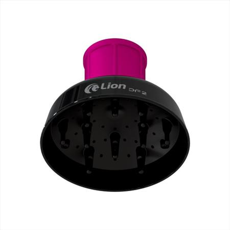 Imagem de Secador Cabelo Pro 2540w Lion 220v Preto + Prancha Chapinha Extreme Lizze 480f 220v + Difusor Pink