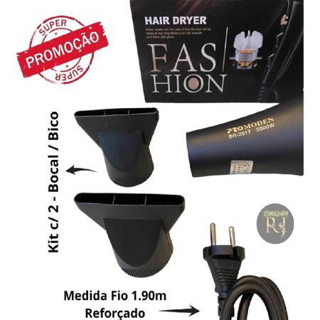 Cabeleireiro Hair Secador Cabelo Profissional 5000w 110V - SECADOR 5000W -  Secador de Cabelo Profissional - Magazine Luiza