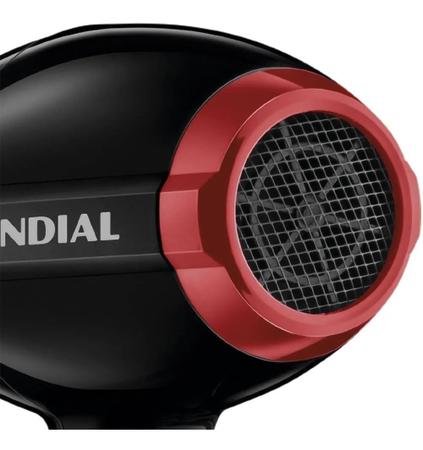 Imagem de Secador Com Difusor De Cachos Mondial Turbo Color Red 2000w