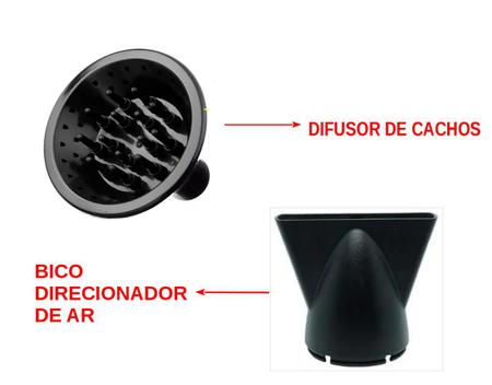 Imagem de Secador Com Difusor De Cachos Mondial Turbo Color Red 2000w