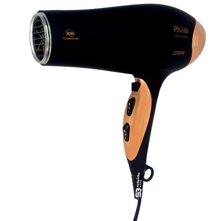 Imagem de Secador de cabelo 2200w com difusor grande e modelador pro
