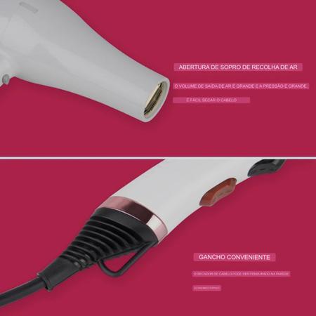 Secador De Cabelo Profissional Salão Cabeleireiro Potência 5000w 110v -  SECADOR 5000W - Secador de Cabelo Profissional - Magazine Luiza