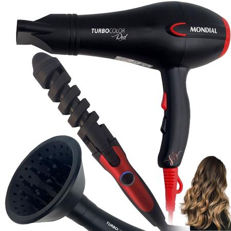 Imagem de Secador de cabelo difusor mondial e modelador 32mm oferta