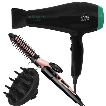 Secador De Cabelo Profissional 2100w Com Difusor De Cachos