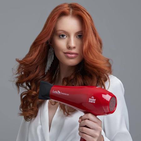 Secador De Cabelo Profissional 2100w Com Difusor De Cachos