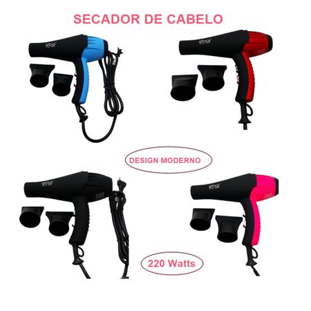 secador de cabelo para salão de cabeleireiro, barbearia ou uso