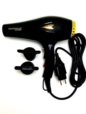 Secador De Cabelo Profissional Kemei Com Concentrador 2 Calor 2 Velocidades  / Cabeleireiro Dedicado 4000w