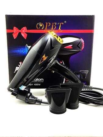 Secador De Cabelo Nv-8536 Potente Profissional 4000w Com 2 V