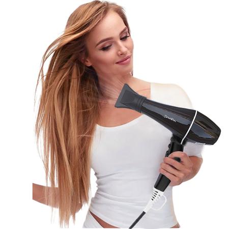 BR-8890 Secador de Cabelo 1800W Secador de Cabelo Estilo Cabeleireiro Corpo  Elegante Resistente Compre com entrega em qualquer lugar do mundo