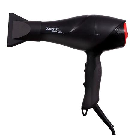 Imagem de Secador De Cabelo Profissional Taiff Black Íon 2000w 110v