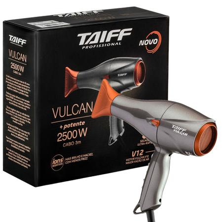 Secador Taiff Vulcan 2500W 127 Volts - Mundo do Cabeleireiro