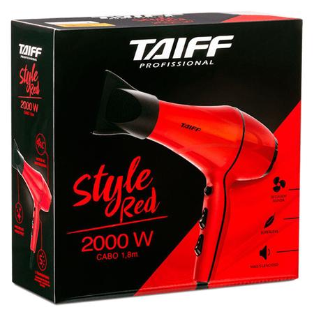 Imagem de Secador de Cabelo Taiff Style Red 2000w
