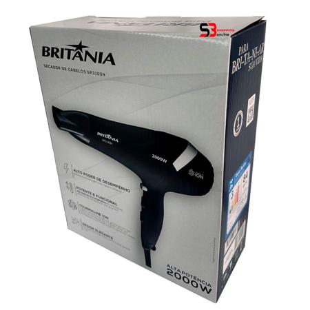 Imagem de Secador de cabelos britânia sp3100 com difusor de cachos