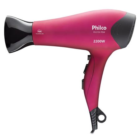 Imagem de Secador de Cabelos Philco PH3700 Pink Tourmaline 2200W