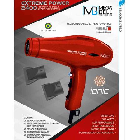 EXTREME POWER COMPACT 2400 – SECADOR DE CABELO DE ALTA PERFORMANCE