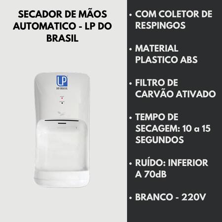 Imagem de Secador Mãos Automático LP do Brasil Mod. S15-05 LP - 220V