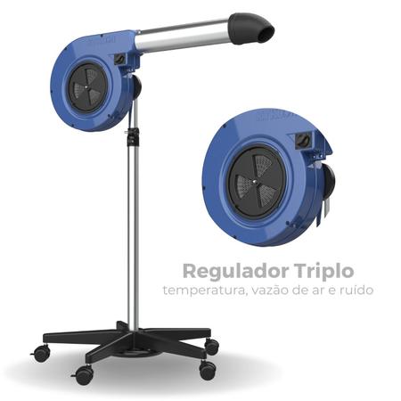 Imagem de Secador Potente Pet Maestro 2400w Pedestal Kyklon Marinho/Azul