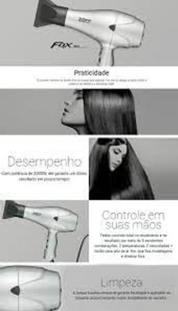 Secador De Cabelo Taiff Fox Íon S Prata 127v - 220v Lançamento