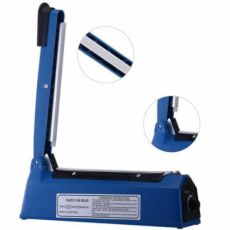 Imagem de Seladora Manual Lorben 10cm 110v geladinho Embalagens PE e PP Uso Doméstico - GT782-1