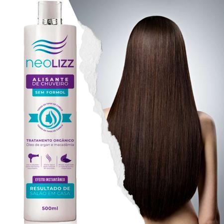 Selagem De Chuveiro Organica Organica Neolizz 500ml +5 Itens - Japinha Cosméticos Imagem de Selagem De Chuveiro Organica Organica Neolizz 500ml +5 Itens