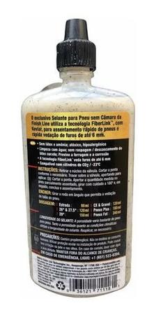 Imagem de Selante Pneu Tubeless Bike Finish Line 240ml Sem Amônia