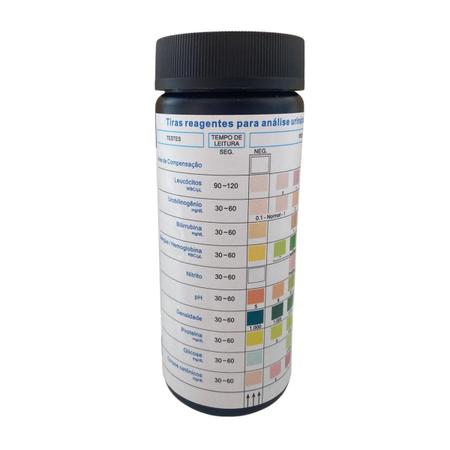 Imagem de Sensi 10 - Tiras Reagentes Para Analise Urinaria 10 Parametros C/300 Fitas (Cral)
