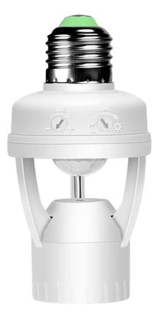 Imagem de Sensor de Presença para Lâmpada E27: Interruptor por Movimento de 360 Graus para Controle de Iluminação Inteligente