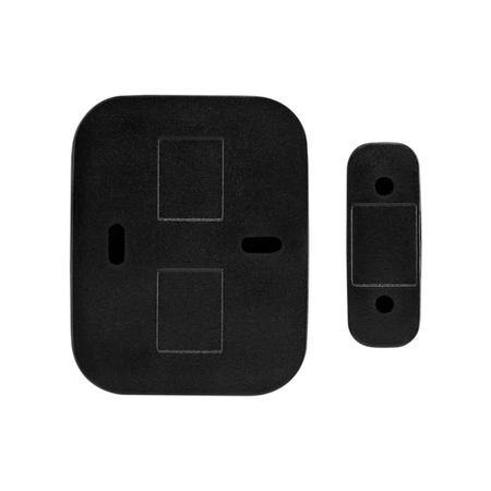 Imagem de Sensor Magnético de Abertura de Porta e Janela XAS Smart Black Intelbras Sem Fio