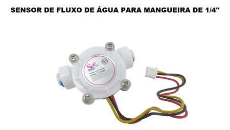 Imagem de Sensor Medidor De Fluxo 1/4"