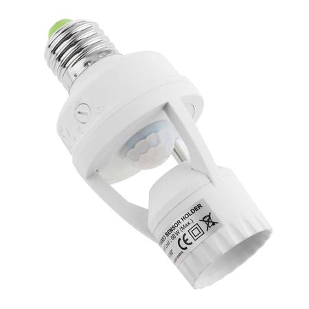 Imagem de Sensor Presença Com Fotocélula Para Lâmpada Soquete E27