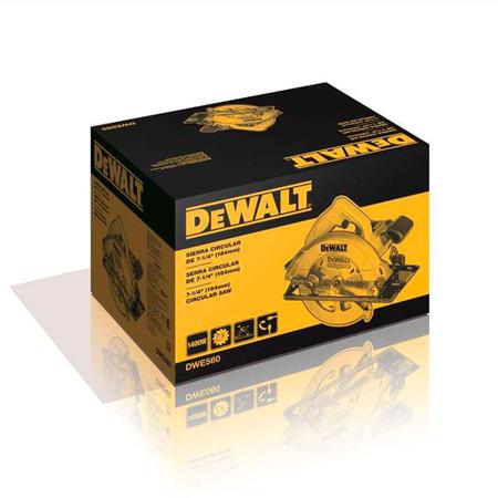 Imagem de Serra Circular Dewalt Dwe560br 7 1/4 1400W 127v