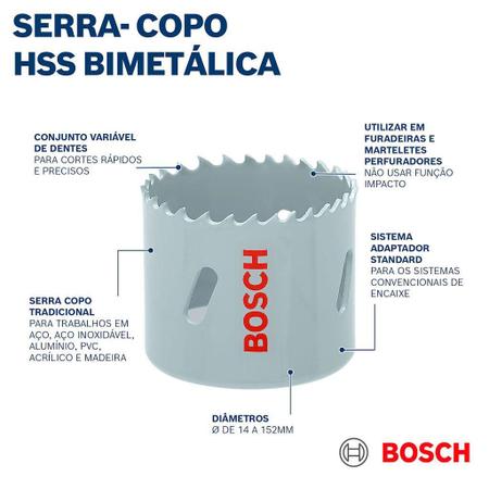 Imagem de Serra Copo Bi Metal 25mm 2608594079 Bosch