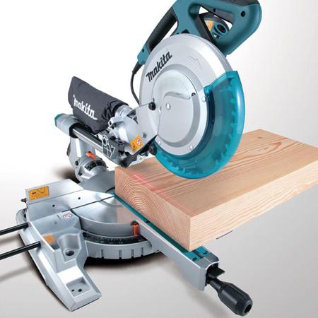 Imagem de Serra de Esquadria 260Mm 1430W Esquadro Trava Coletor de Pó Suporte Morsa LS1018L 220V Makita