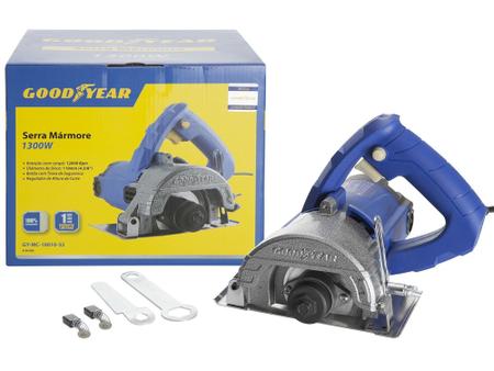 Serra Mármore Goodyear GYMC100103_220V - 4 3/8” 1300W 12000RPM - Good year Imagem de Serra Mármore Goodyear GYMC100103_220V - 4 3/8” 1300W 12000RPM