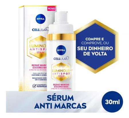 Imagem de Sérum Facial Cellular Luminous 630 Antispot 30ml Nivea Tipo de pele Normal