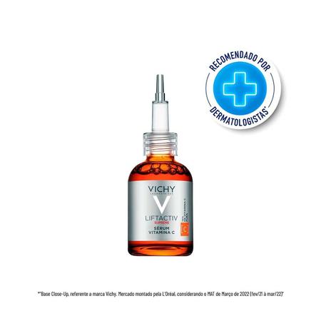 Imagem de Sérum Facial Vitamina C Vichy Liftactiv Supreme Corretor de Sinais e Antioxidante 20ml