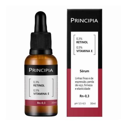 Imagem de Sérum Hidratante Retinol 0,3% + Vitamina E Principia Skincare Rn-0,3 com 30ml