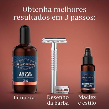 Imagem de Sérum King C. Gillete Preenchedor De Barba 50ml