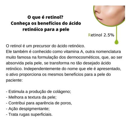 RETINOL  MITOS, BENEFÍCIOS & COMO USAR 