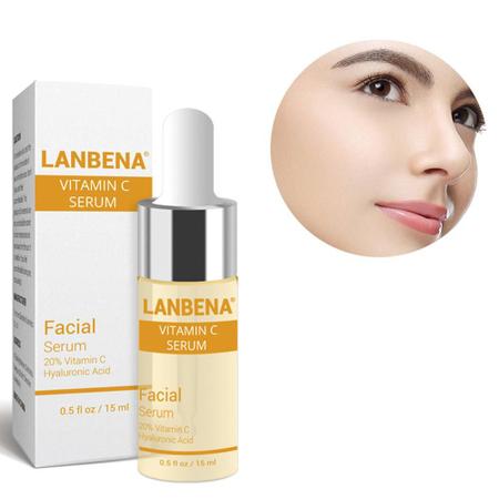 Imagem de Sérum Vitamina C Ácido Hialurônico Lanbena 15Ml Hidratação