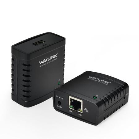 Imagem de Servidor De Impressão Usb 2.0 Network Lpr, WL-NU72P11 Wavlink WL-NU72P11