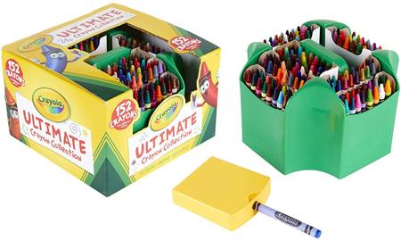 Imagem de Set de Colorir com a Coleção Definitiva de Lápis de Cera, 152 Unidades - Atividades Infantis Internas em Casa, Presente para Crianças a partir de 3 Anos.