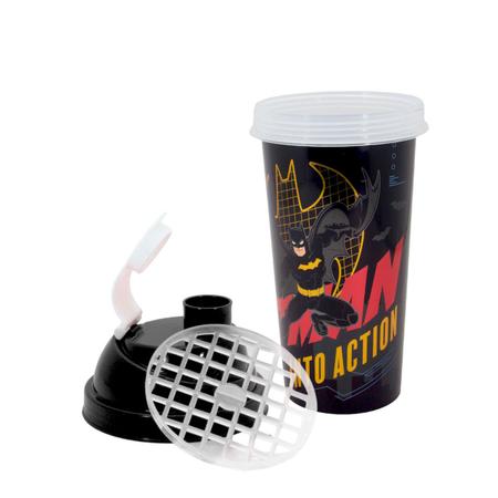 Imagem de Shakeira Geek Personagens Nerd 580 ML com Tampa Rosca e Misturador