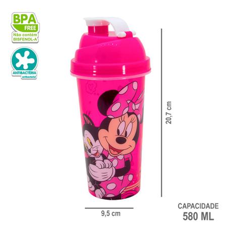 Imagem de Shakeira Geek Personagens Nerd 580 ML com Tampa Rosca e Misturador