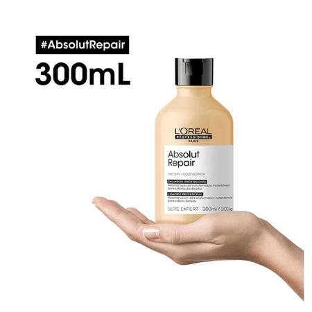 Imagem de Shampoo Absolut Repair Expert Gold Quinoa 300ml -  L'Oréal